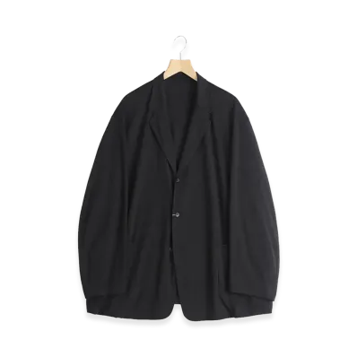 COMOLI Summer Wool Jacket "Charcoal"