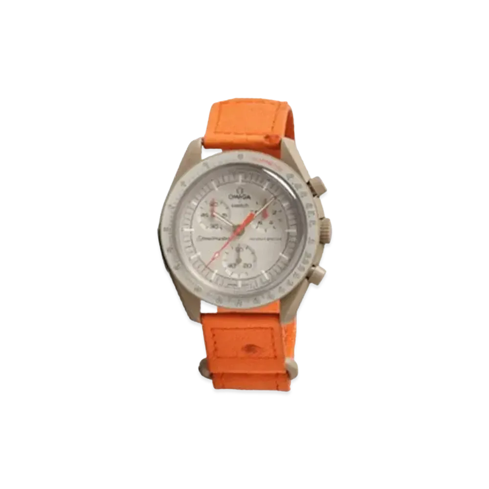 Swatch x OMEGA Mission to Jupiter Ostrich SO33C100C