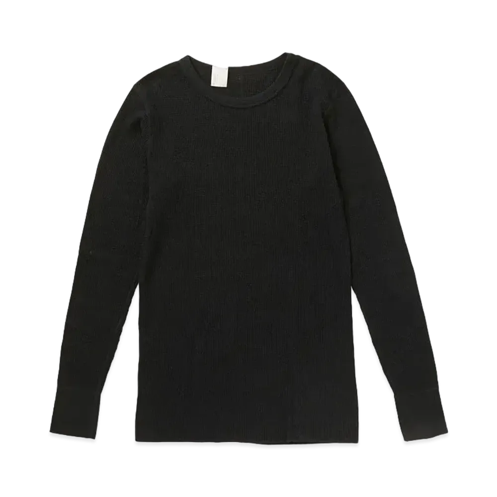 N.HOOLYWOOD Crew Neck Long Sleeve "Black"