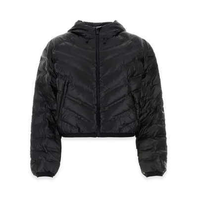 PRADA Women's Polyurethane Blend Padded Jacket "Black"