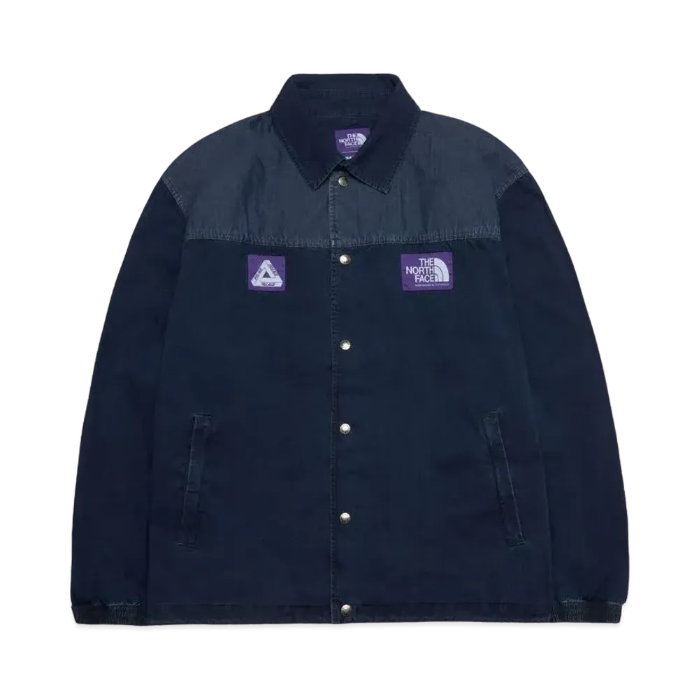 PALACE THE NORTH FACE PURPLE LABEL Indigo Ripstop Coach Jacket "Indigo"