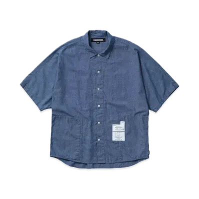 NEIGHBORHOOD Dolmansleeve Shirt SS "Indigo"
