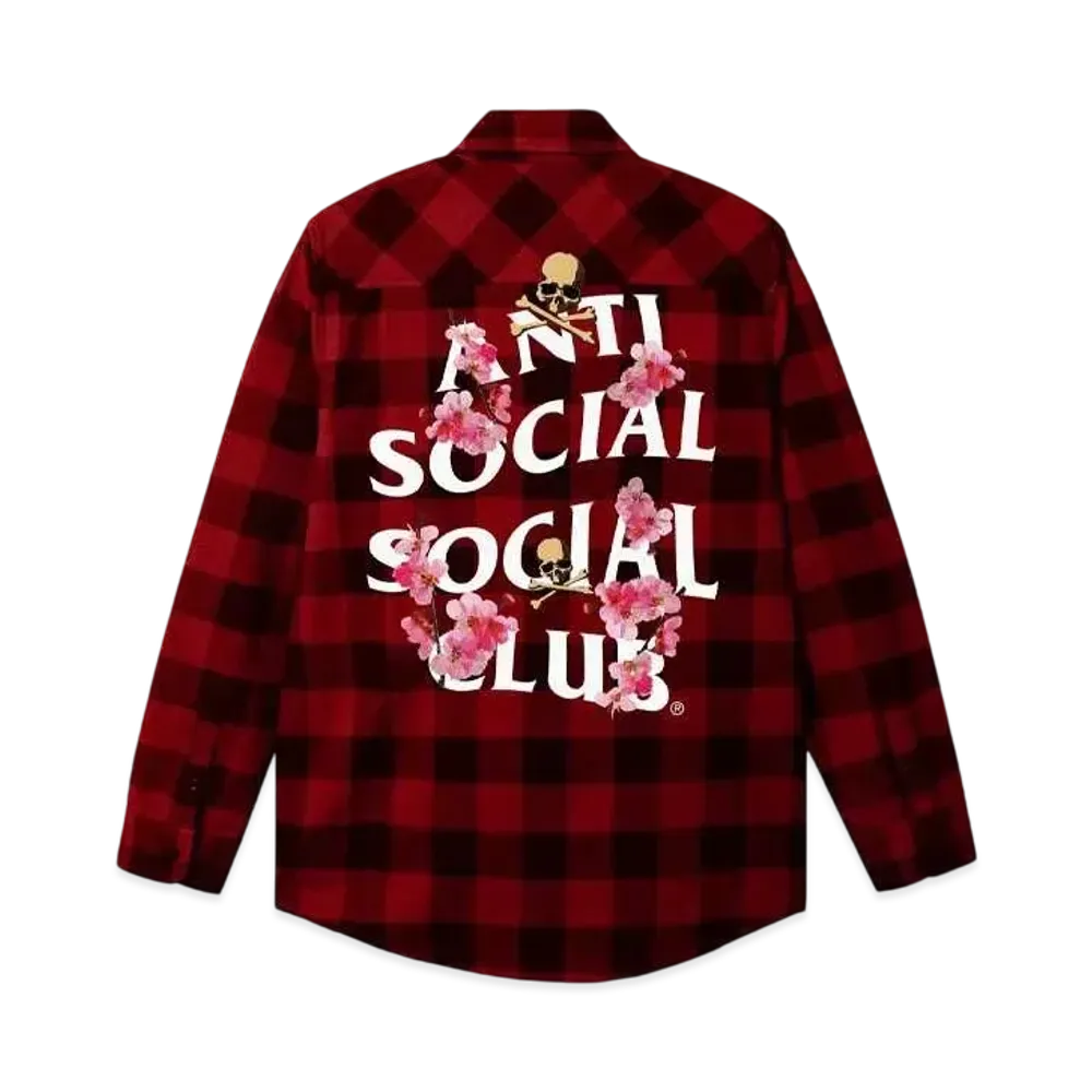 ANTI SOCIAL SOCIAL CLUB x Mastermind Mmotch Flannel "Red/Black"