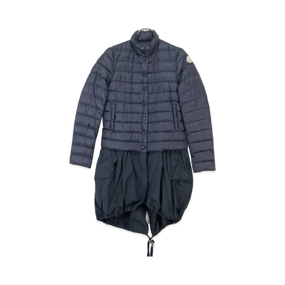 MONCLER x Sacai Satomi Giubbotto Down Jacket "Black"