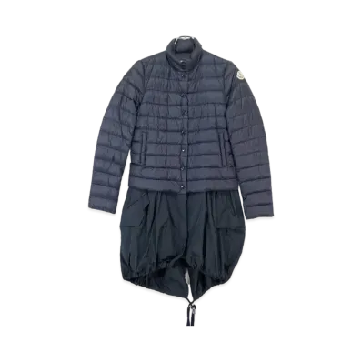 MONCLER x Sacai Satomi Giubbotto Down Jacket "Black"