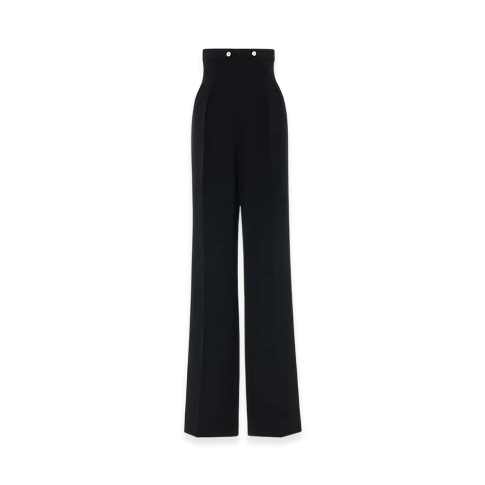 Maison Margiela Virgin Wool Trousers "Black"