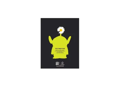 PEACEMINUSONE x Toy Story THE FIRST FAN Poster A3 08 "Black" / G-DRAGON