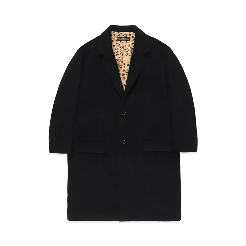 WACKO MARIA Chesterfield Coat "Black"