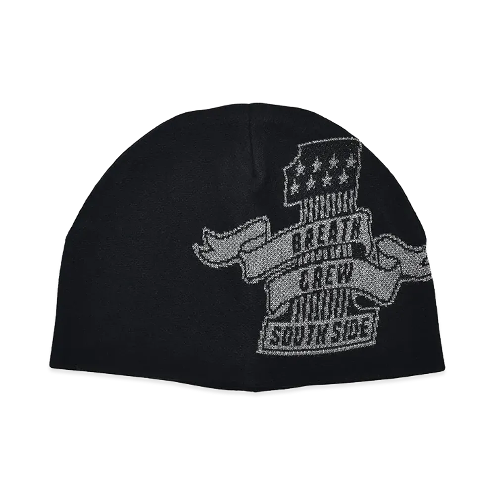 BREATH Glitter One Skull Cap "Black"
