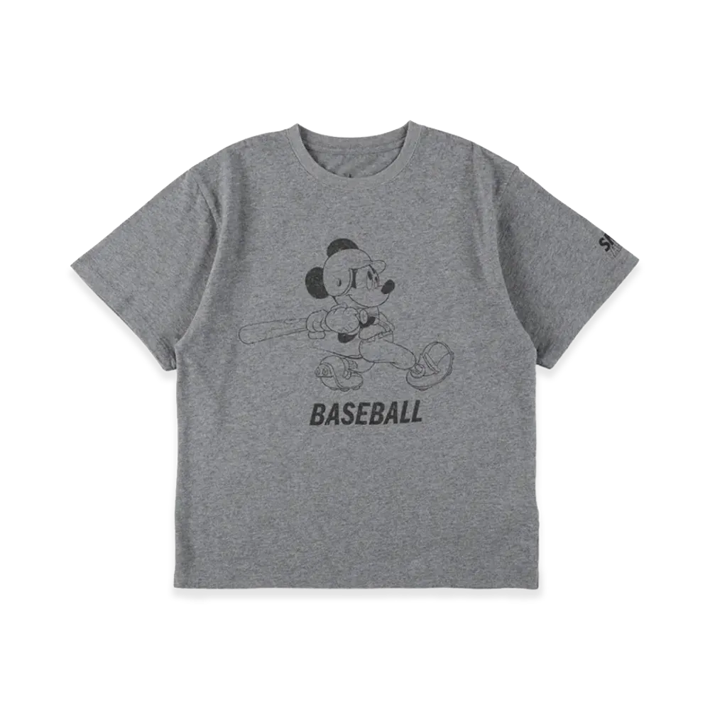 WIND AND SEA x SMOOTHY Baseball Kids S/S Tee "Gray"