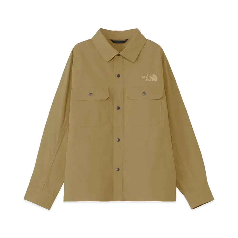 The North Face Firefly Shirt Kids "Kelp Tan"