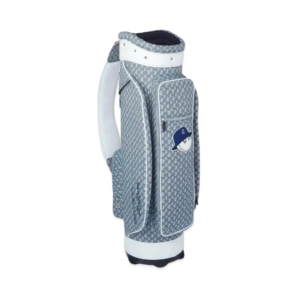 Jimmy Choo x Malbon Golf Denim Monogram Golf Bag "Denim"