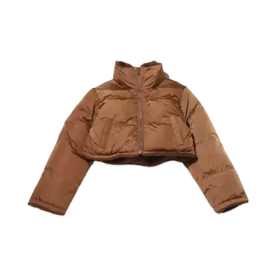 atmos pink Reversible Short Padded Jacket "Brown"