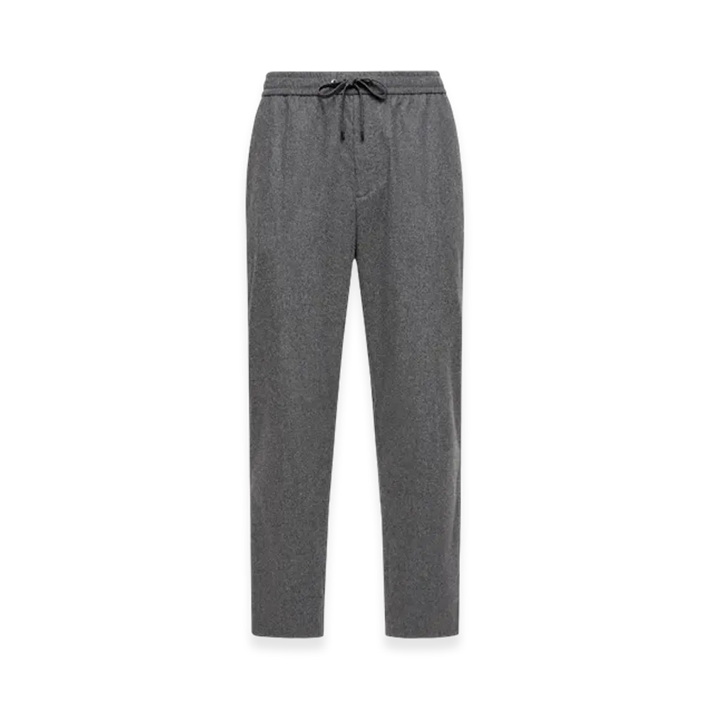 MONCLER Cashmere Blend Jogging Trousers "Dark Grey"