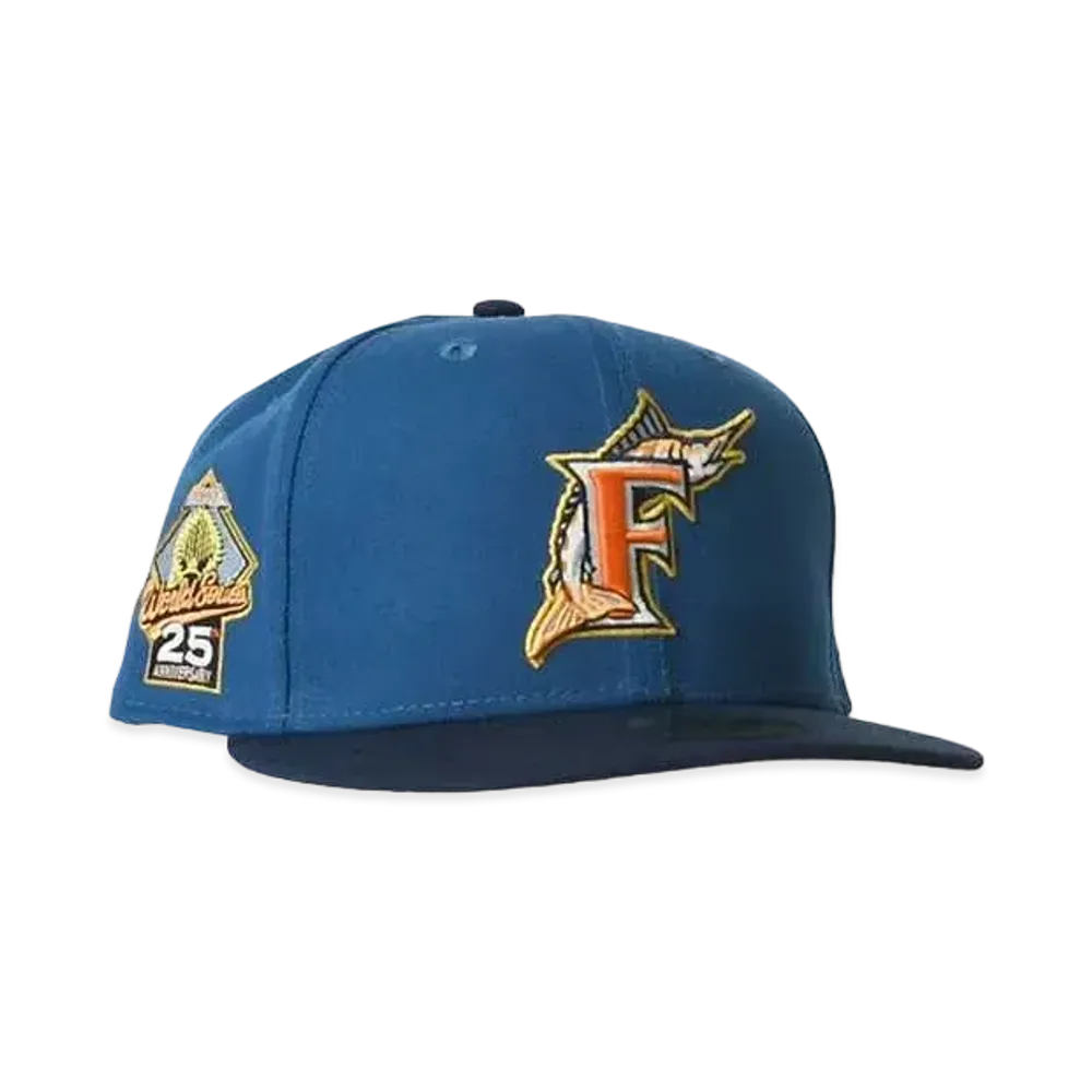 NEW ERA Florida Marlins 25th anniversary "BLUE×NAVY"