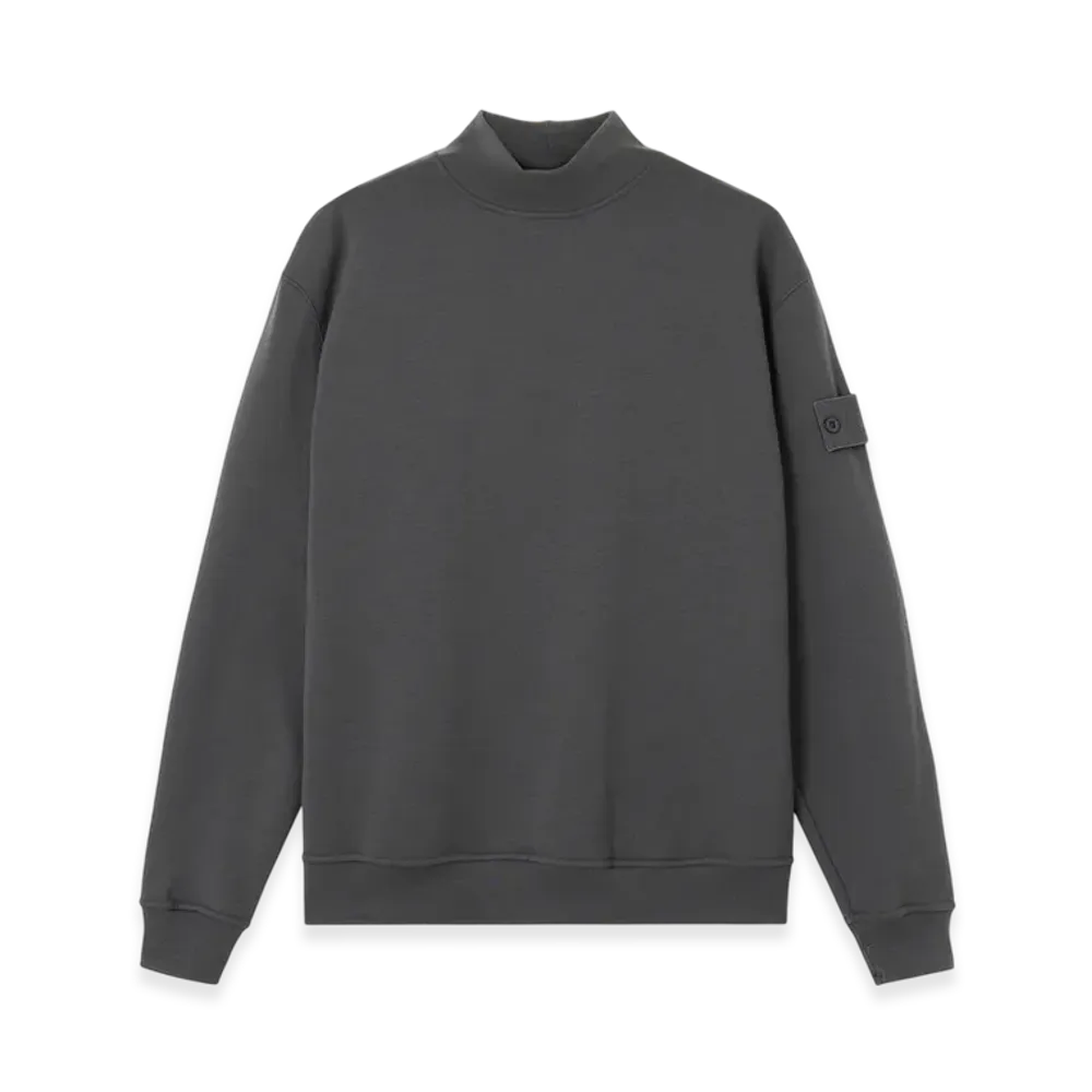 Stone Island 6100047 Cotton Wool Fleecestone Island Ghost "Dark Gray"