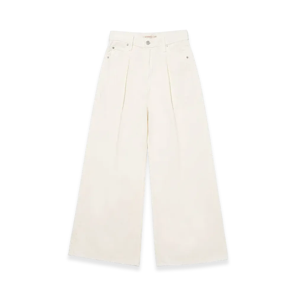 Levi's Baggy Dad Wide Leg Jeans "White"