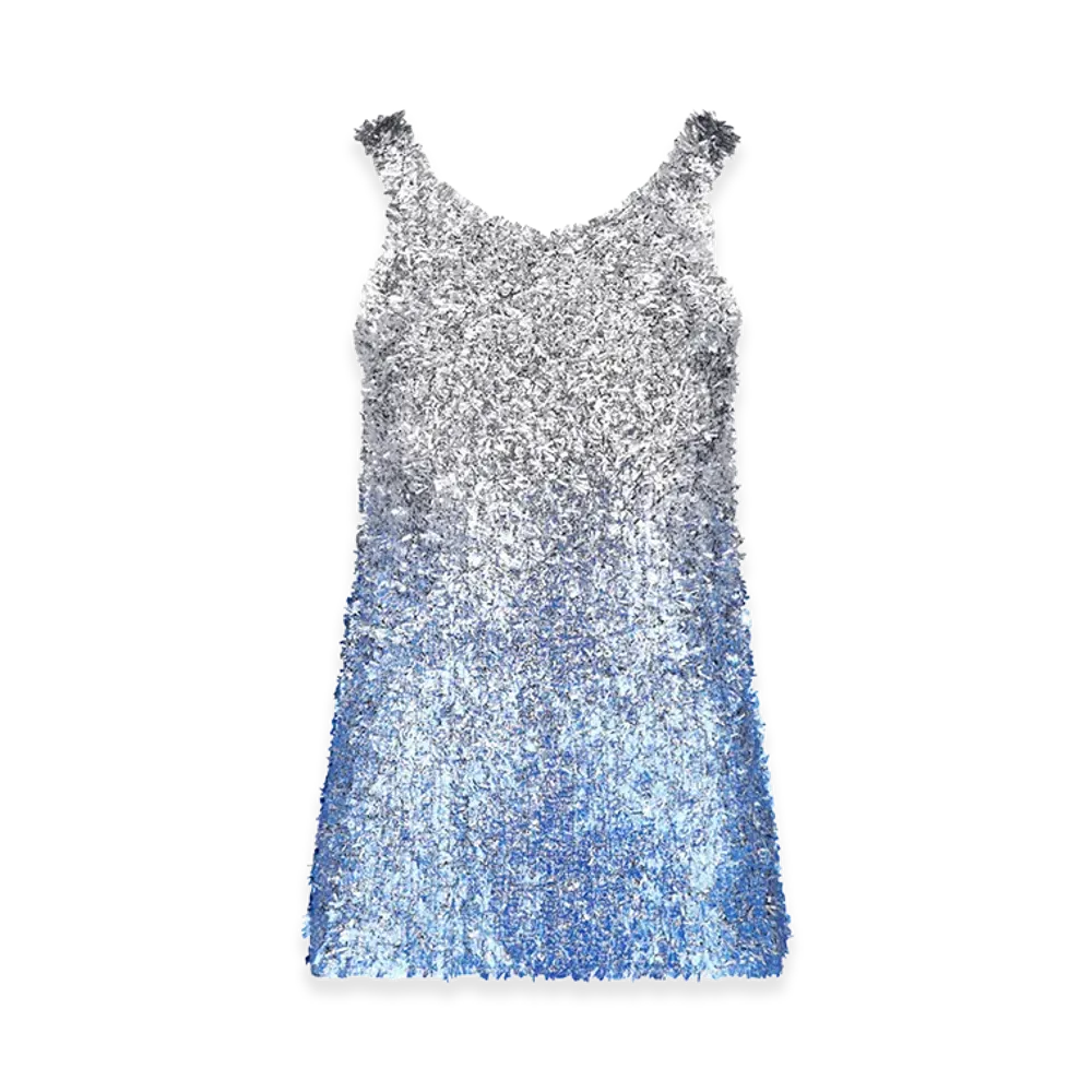 Maison Margiela Women's Top "Silver/Blue"