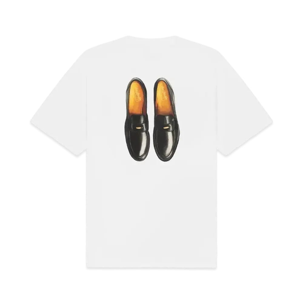 Aime Leon Dore Queens Crest Loafer Tee "White"