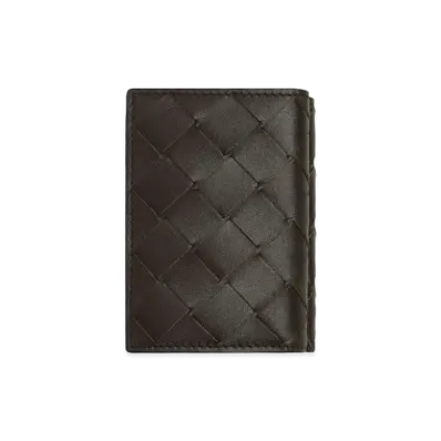 Bottega Veneta Tiny Tri-Fold Wallet "Fondant"