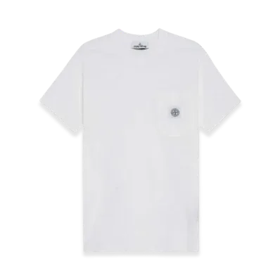 Stone Island 21957 Fissato Treatment T-Shirt - 21SS "White"