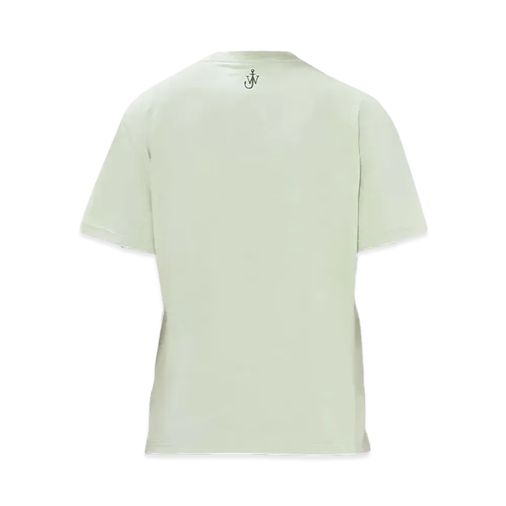 JW ANDERSON Embroidered T-Shirt - Pol Anglada Artwork "Green"
