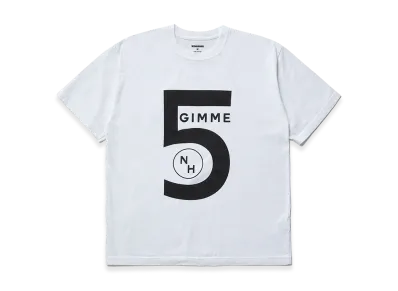 NEIGHBORHOOD x Gimme Five . Tee SS-2 "White"