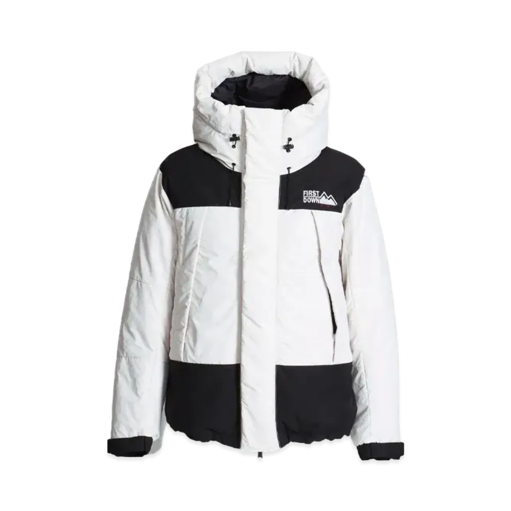 FIRST DOWN WRAP DOWN PARKA "White"