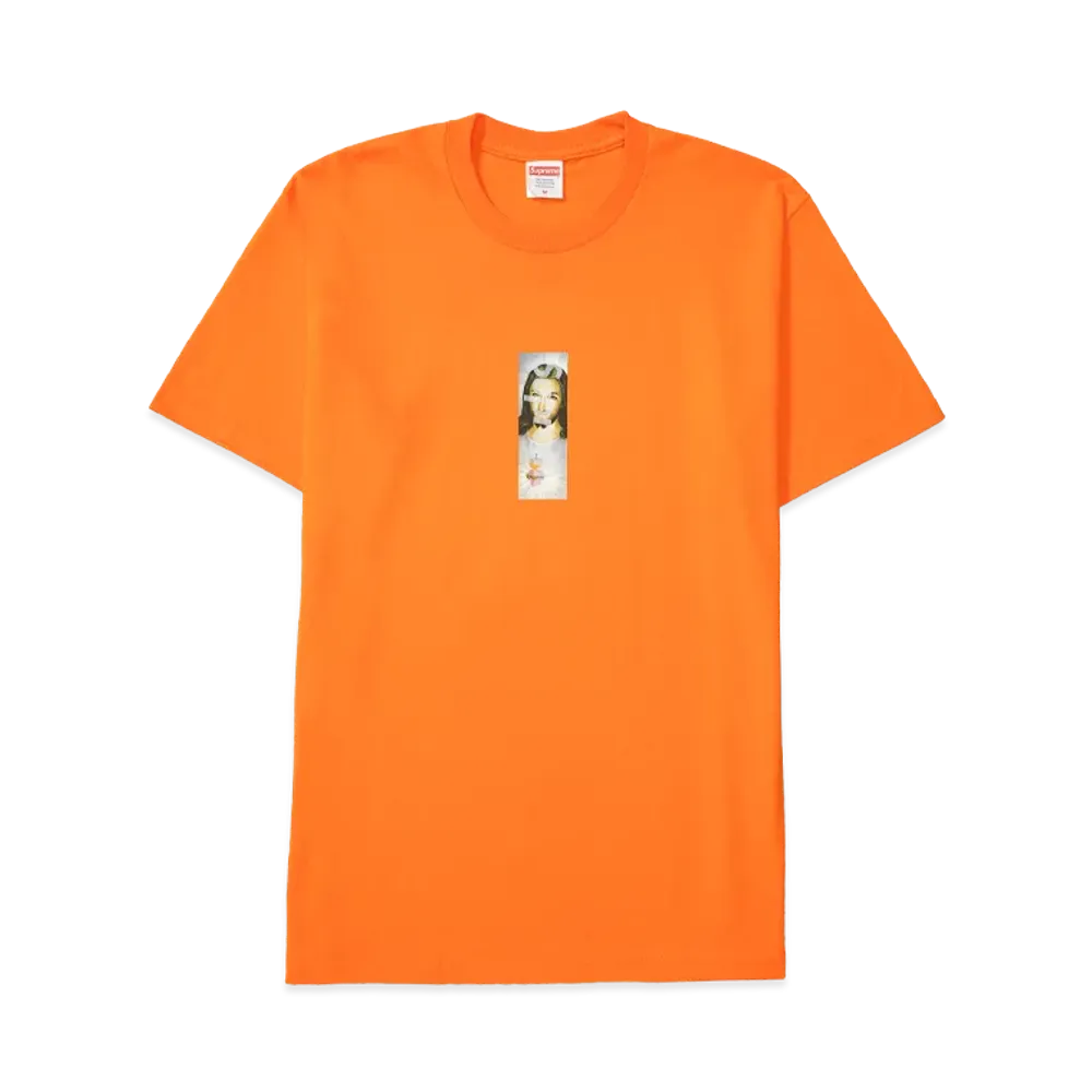 Supreme Prayer Card Box Logo Tee "Orange"
