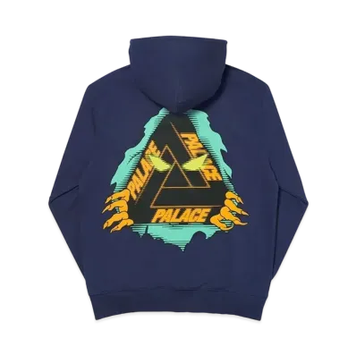 PALACE Tri-Ripper Hoodie "Navy"