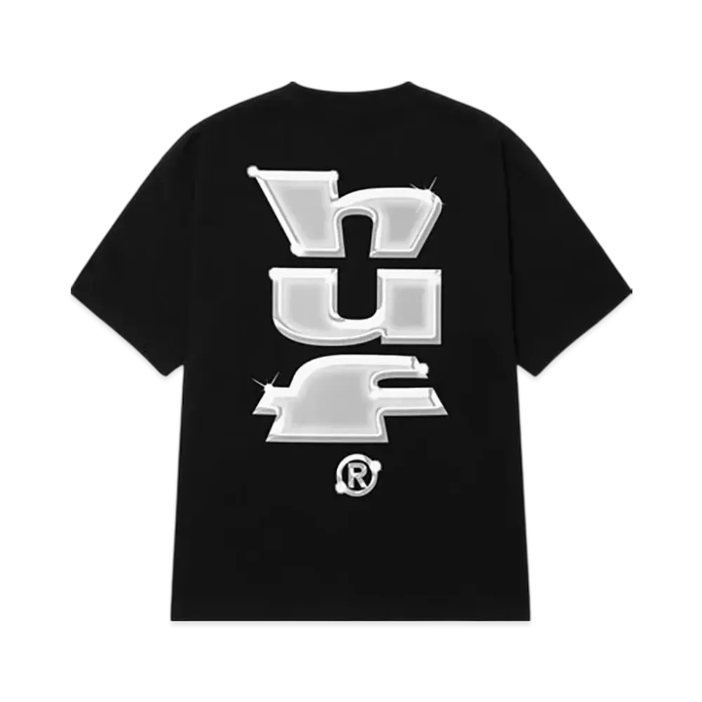 HUF Summer 25 Megachrome Tee "Black"