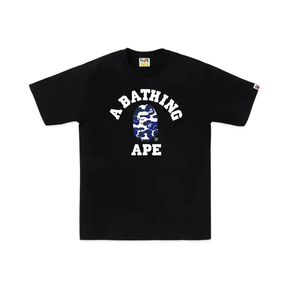 A BATHING APE Bape.Com College Tee BAPEC Special Preorder "Black"
