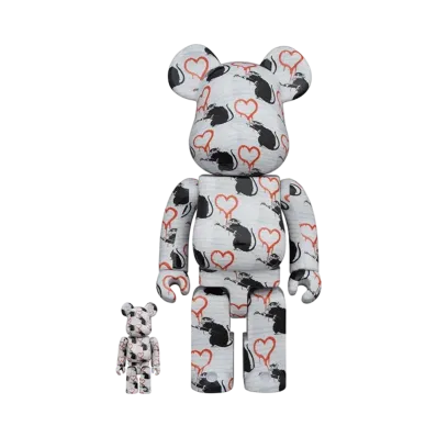 Bearbrick LOVE RAT 100% & 400%