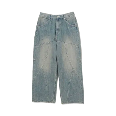 BEAMS x FUTURE ARCHIVE Swith Wide Denim "Blue"