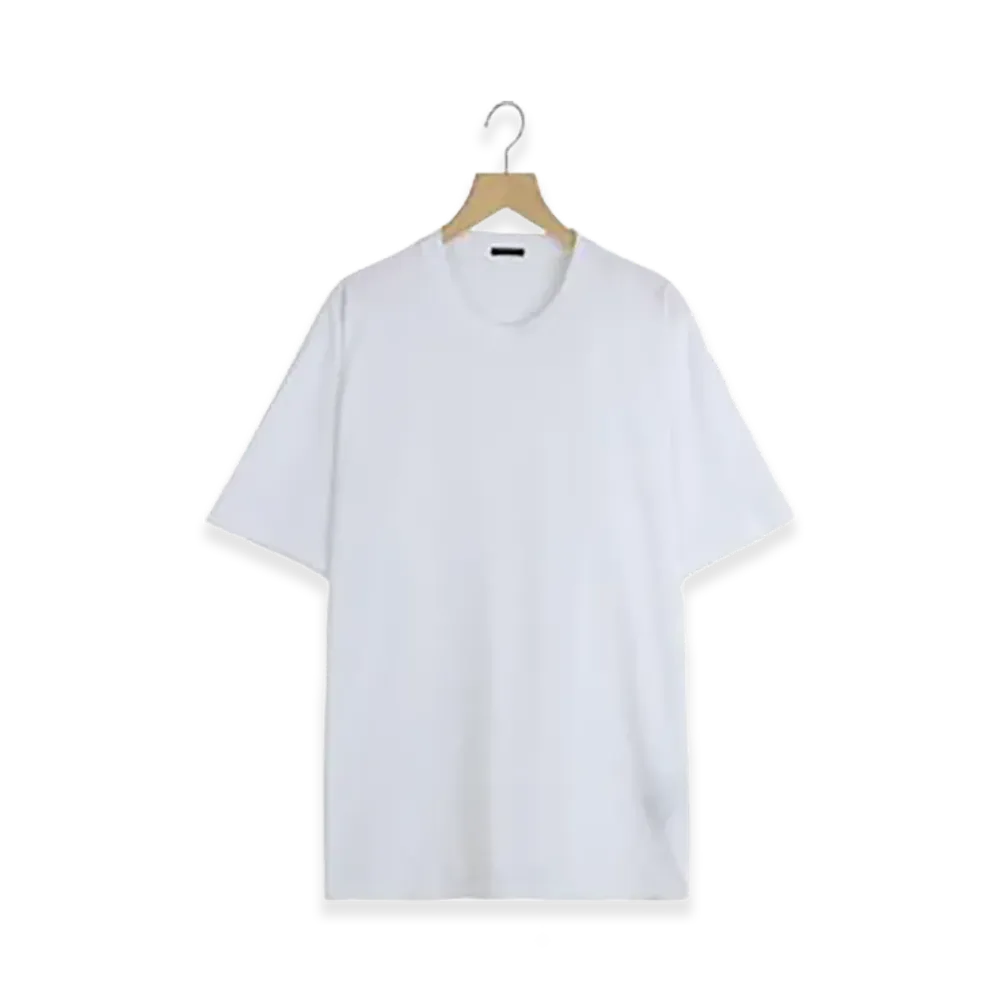 COMOLI Cotton Jersey S/S T-Shirt "White"