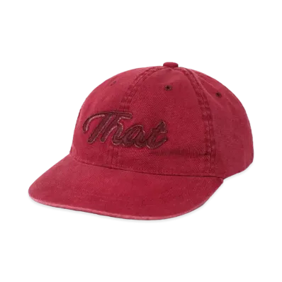 thisisneverthat Overdyed That Cap "Red"