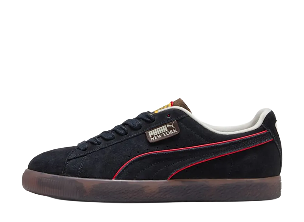 Puma Clyde NYC "New Navy/Chocolate Brown/Frosted Ivory"
