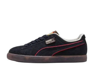 Puma Clyde NYC "New Navy/Chocolate Brown/Frosted Ivory"