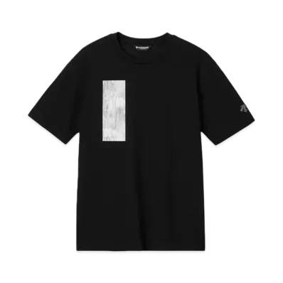 DESCENTE ALLTERRAIN Cordura Half Sleeve Graphic T-Shirt "Black"