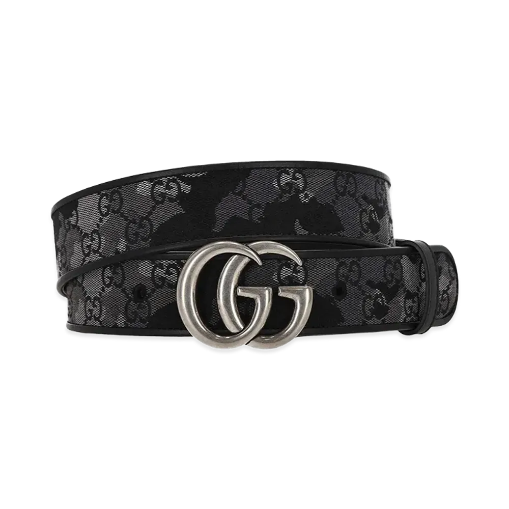 GUCCI Belts "Black/Silver"