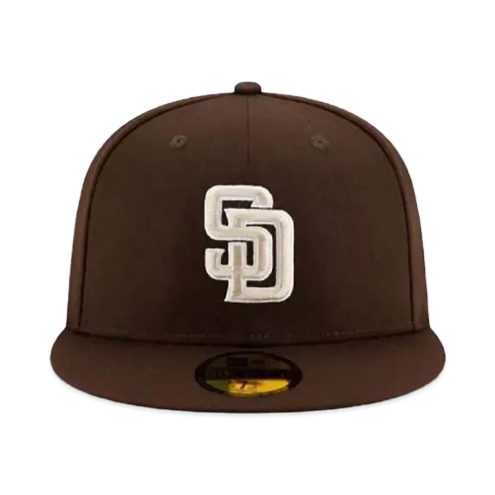 NEW ERA 59FIFTY 5950 MLB "Padres Brown/Beige"