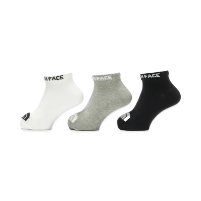 The North Face Kid's Ankle 3P "Multi -Color Black"