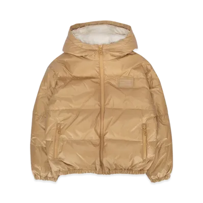 FENDI Kids Down Jacket "Beige"
