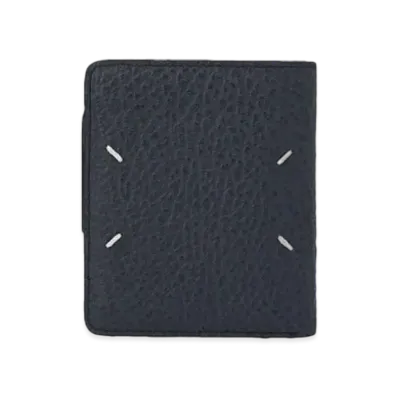 Maison Margiela Grainy Flap Wallet "Slate Blue"