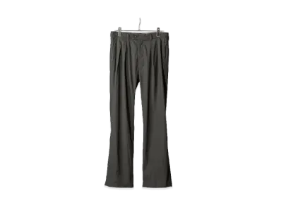 ANCELLM L/R Shoe Cut Slacks "Black"