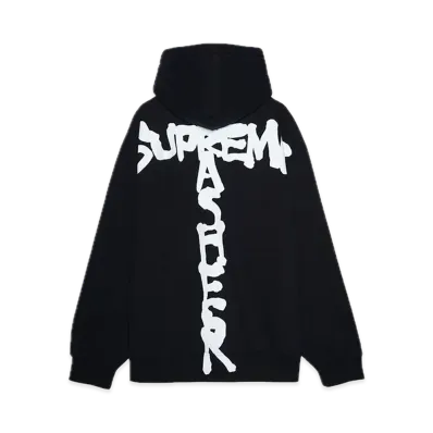 Supreme x Thrasher Zip Up Hooded Sweatshirt "Black"