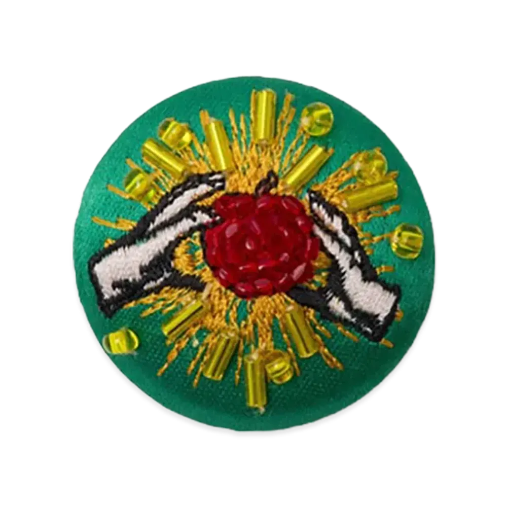 UNDERCOVER Brass Badge "Green"