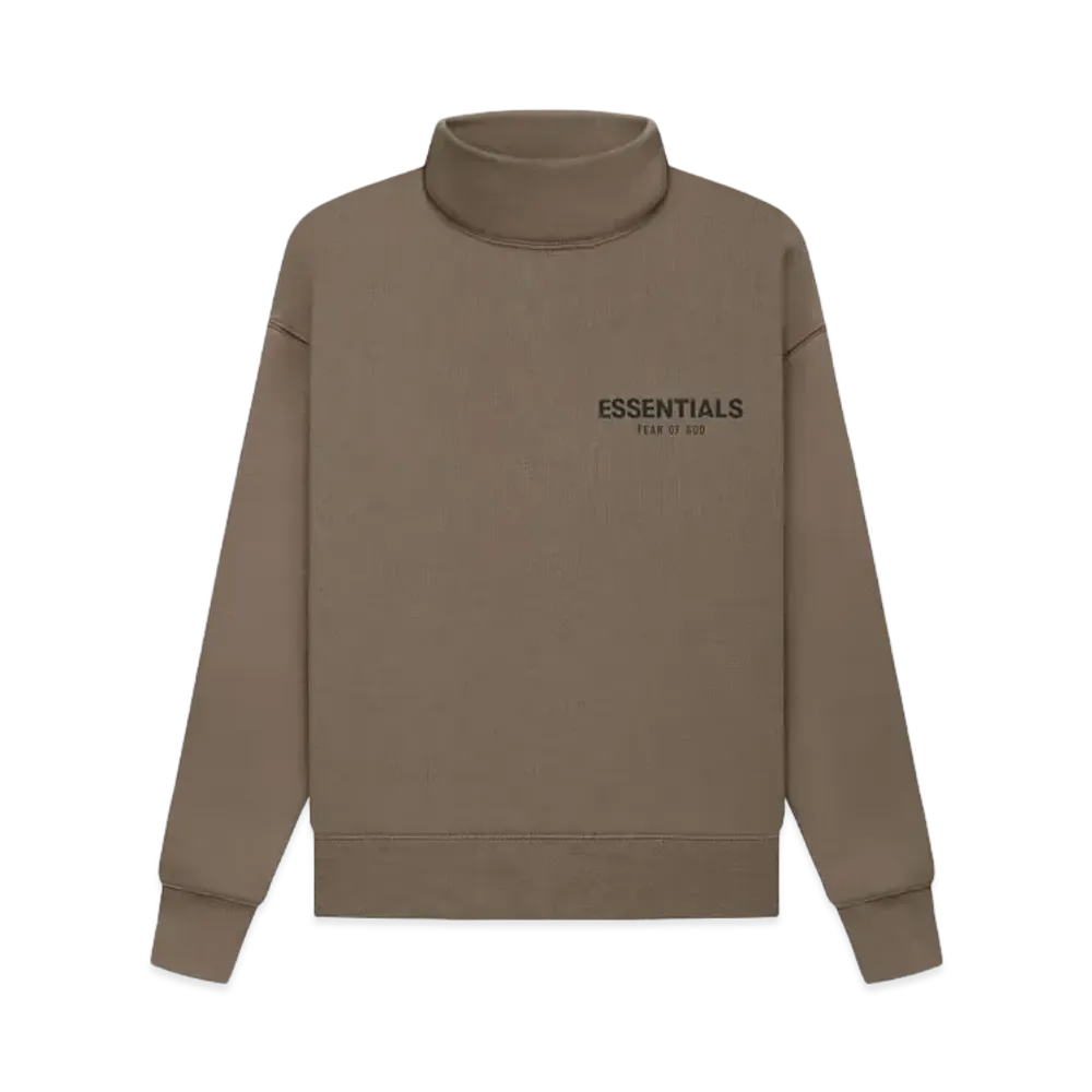FEAR OF GOD ESSENTIALS KIDS PULLOVER MOCKNECK "Harvest"