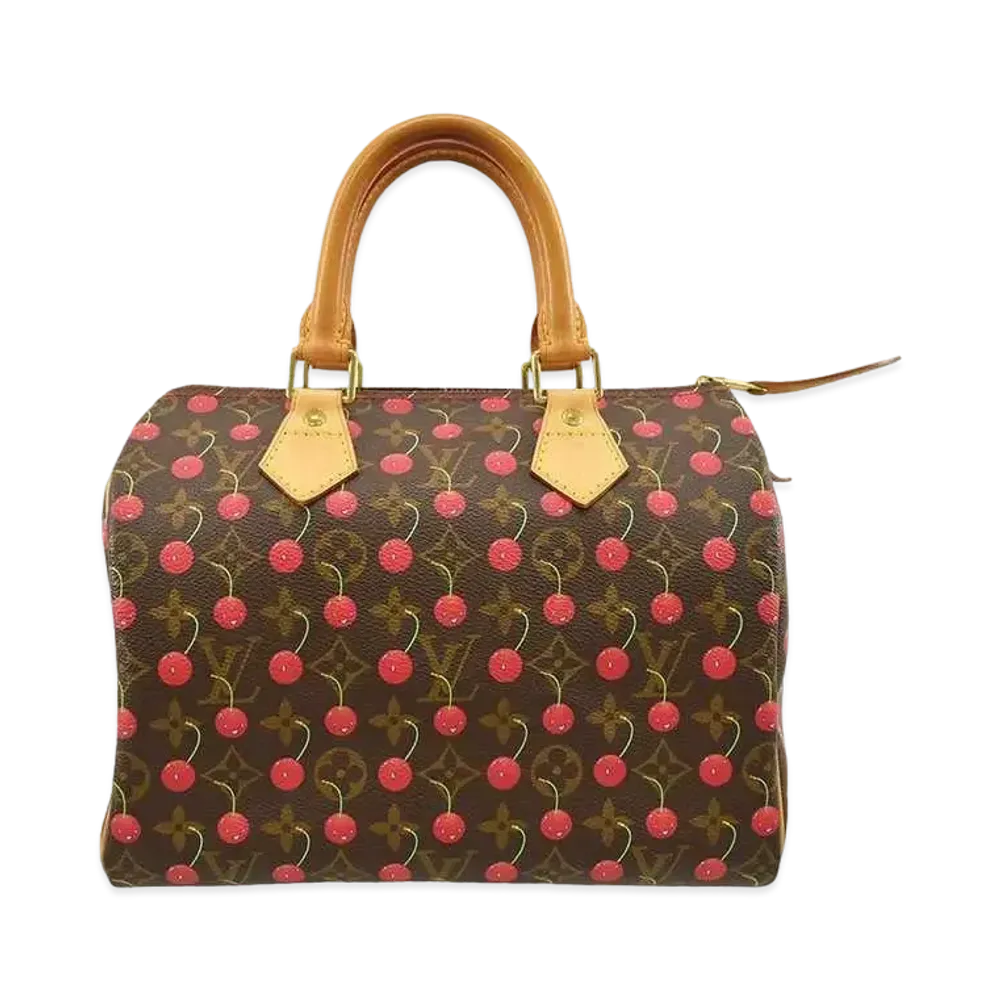 Louis Vuitton x Takashi Murakami Monogram Cherry Speedy 25 ”Brown”