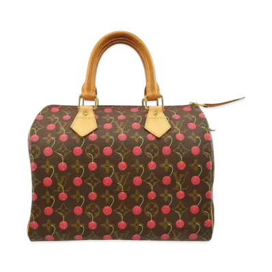 Louis Vuitton x Takashi Murakami Monogram Cherry Speedy 25 ”Brown”